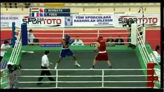 Super Heavy (+91kg) SF - Bernath (HUN) vs Yoka (FRA) - 2012 European Olympic Qualifying Event