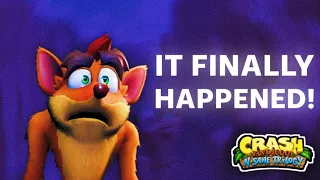 It Finally Happened! - Crash Bandicoot