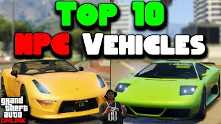 Top 10 NPC Vehicles in GTA Online