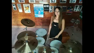 DEEP PURPLE - BURN - DRUM COVER by CHIARA COTUGNO