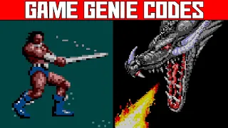 (Golden Axe Sega Master System) Hit Anywhere & 1 Hit Kill - Game Genie Codes