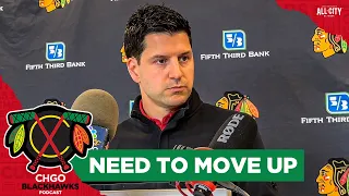 Blackhawks GM Kyle Davidson: "We need to start moving up." | CHGO Blackhawks Podcast