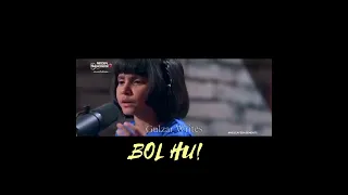 Bol hu; song status/ Syeda hadiya hashmi💖💖 #song #ytshorts #youtuneshorts #bolhu