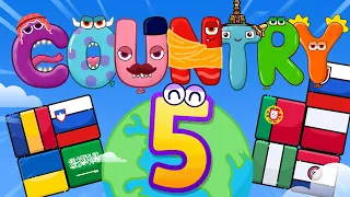 Where are you from part 5 - countries and flags song & English video for kindergarten