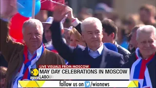 Russia celebrates International Labour Day, traditional rally in Moscow