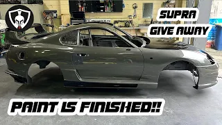 Ultimate Showroom Transformation: Painting a Mark 4 Toyota Supra!