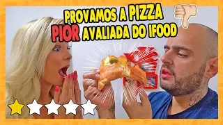 PROVAMOS A PIZZA PIOR AVALIADA DO iFOOD | #ProvandoDelivery