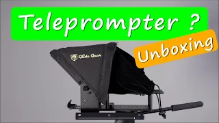 Teleprompter : Glide Gear TMP 100 - unboxing and first test