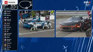 STAGE 2 GREEN FLAG PIT STOPS - 2024 ADVENTHEALTH 400 NASCAR CUP SERIES AT KANSAS