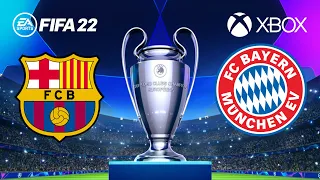 FIFA 22 - Barcelona vs. Bayern Munich - UEFA Champions League 22/23 Group Stage Full Match - HD