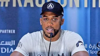 Anthony Joshua • FULL POST FIGHT PRESS CONFERENCE vs Oleksandr Usyk 2 • Matchroom Boxing