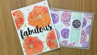 How to: Tips for Reverse Stamping with Ink