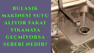 Dishwasher Takes Water, Does Not Start Washing Error