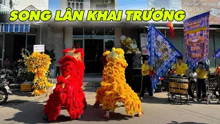 Bình Minh | Vlog Múa Lân Khai Trương - Song Lân