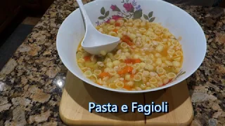 Italian Grandma Makes Pasta e Fagioli - Beans 3 Ways