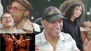 LEAVE THE DOOR OPEN LIVE AT THE GRAMMYS #brunomars #andersonpaak #grammys #silksonic #reaction