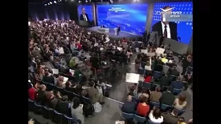 Сегодня Владимир Путин проведёт итоговую пресс-конференцию с российскими и зарубежными журналистами