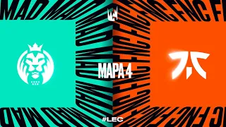 MAD LIONS VS FNATIC| LEC Summer split 2021 | GRAN FINAL MAPA 4| League of Legends