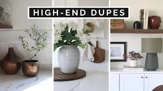 HIGH END THRIFT STORE DUPES | HOW TO STYLE THRIFTED HOME DECOR