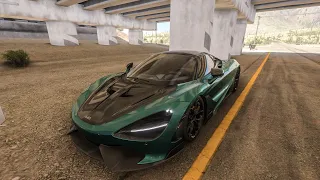 Forza Horizon 5: McLaren 720s Highway Drive/Downshifts/Pulls