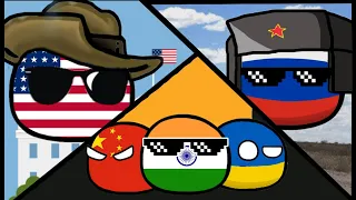 Infinite power meme countryballs