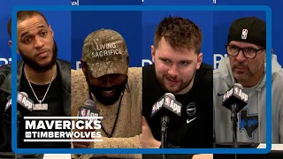 Mavs-Twolves: Luka Doncic, Kyrie Irving, Jason Kidd & Daniel Gafford talk winning Game 2 of 2024 WCF