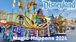 Disneyland, California,Magic Happens Parade. 2024