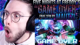 Vapor Reacts #1243 | [SFM] FNAF SONG ANIMATION "Game Over (Y.G.I.O)" by @Mautzi REACTION!!