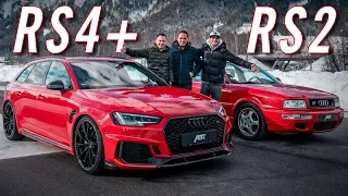 ABT RS4+ & Audi RS2 | 25 Jahre RS Geschichte! | Daniel Abt