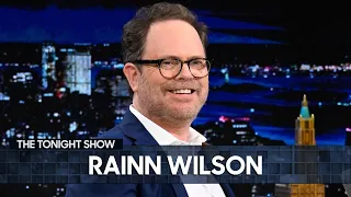 Rainn Wilson Describes His Viral Plane Run-In with a Fan of The Office (Extended) | The Tonight Show