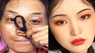 Asian Makeup Tutorials Compilation | New Makeup 2021 | 美しいメイクアップ/ part 225