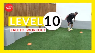 LEVEL 10 ⚽️ Zaleto Football Skills Workout