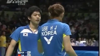 2009 SC Final CHN KOR XD ZhengBo & YuYang vs LeeYongDae & LeeHyoJung