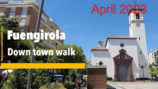 Fuengirola 🇪🇸walk around the best parts of town  Its 26/04/2023, 27c and sunny. 🏖️