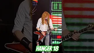 Dave Mustaine MEGADETH "Hanger 18" #Legend #MetalMaster #RustinPeace #80s