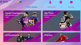 PES 2020 Mobile V4.0.2 Best Patch Android No Root [ All Original Logos and Kits ] Best Graphics