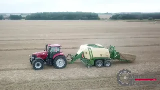 Krone BigPack 1290 on demo