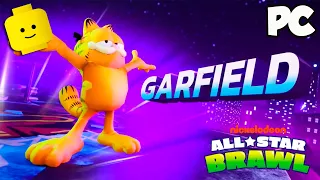 GARFIELD Nickelodeon All Star Brawl Video Game: Arcade - PC Gameplay