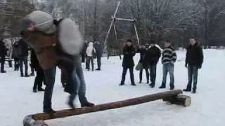 Maslenitsa in Ukraine 2010 - Fighting.avi
