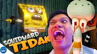 SQUIDWARD TIDAKKKKKKKK!!! KENAPA KAU MELAKUKAN INI??!!! Squidward JAHAT [INDO] ~Stres & Jadi Sikopet