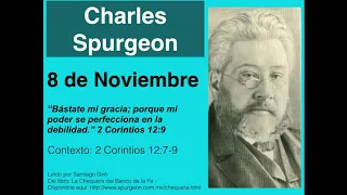 2 Corintios 12,9. Devocional de hoy. Spurgeon en español.