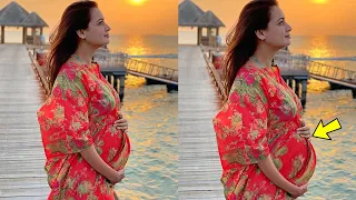 Actress Dia Mirza is Expecting her First Child and Flaunting her Baby Bump with Vaibhav Rekhi