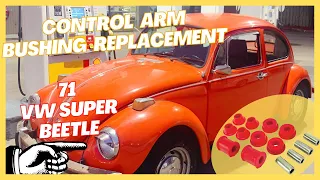 Replacing Control Arm Bushings  - VW Super Beetle