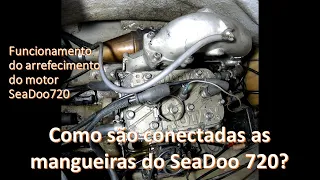 Como funciona e como são conectadas as mangueiras do SeaDoo 720 / SeaDoo Water hoses connection