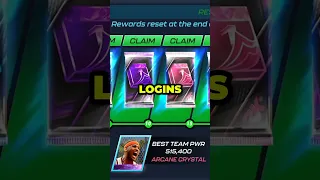 ARCANE CRYSTAL DAILY LOGIN PULLS In NBA 2K Mobile