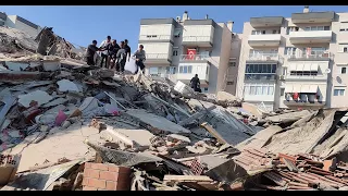 Massive Earthquake hits Turkey and Greece followed by Tsunami 30th October 2020. Turkey earthquake.