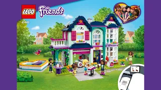 LEGO 41449 Andrea's Family House (4K) - building instructions