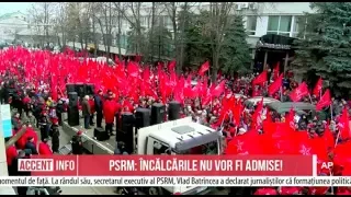 PSRM: Încălcările nu vor fi admise!