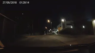 Finnish Poliisi catch a drunk driver in Kilo.