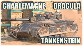 Charlemagne, Dracula & Tankenstein • WoT Blitz Gameplay